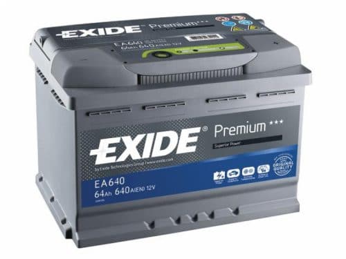 Exide Premium EA640 -/+