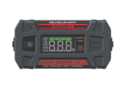 Käivitusabi/akupank Lokithor Lithium Booster J401X 12V 2500A 74Wh